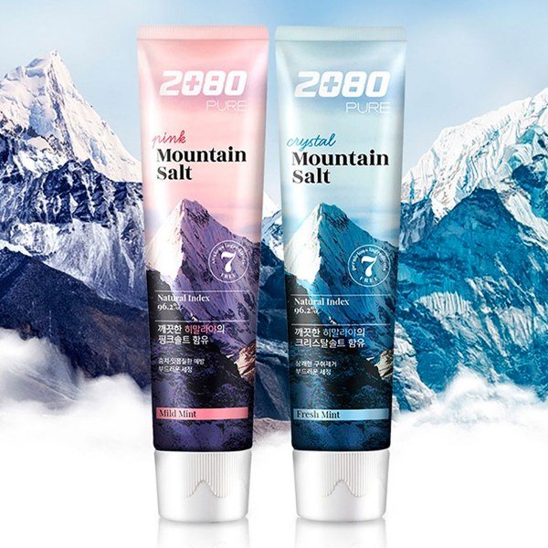 AEKYUNG 2080 Pure Pink Salt Toothpaste / Pembe Himalaya Diş Macunu - Dental Clinic - Vionine