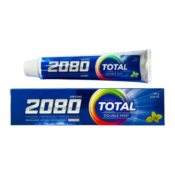 AEKYUNG 2080 Total Double Mint Toothpaste / Nane Aromalı Diş Macunu - Dental Clinic - Vionine