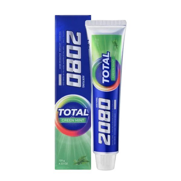 AEKYUNG 2080 Total Green Mint Toothpaste / Beyazlatıcı Diş Macunu - Dental Clinic - Vionine