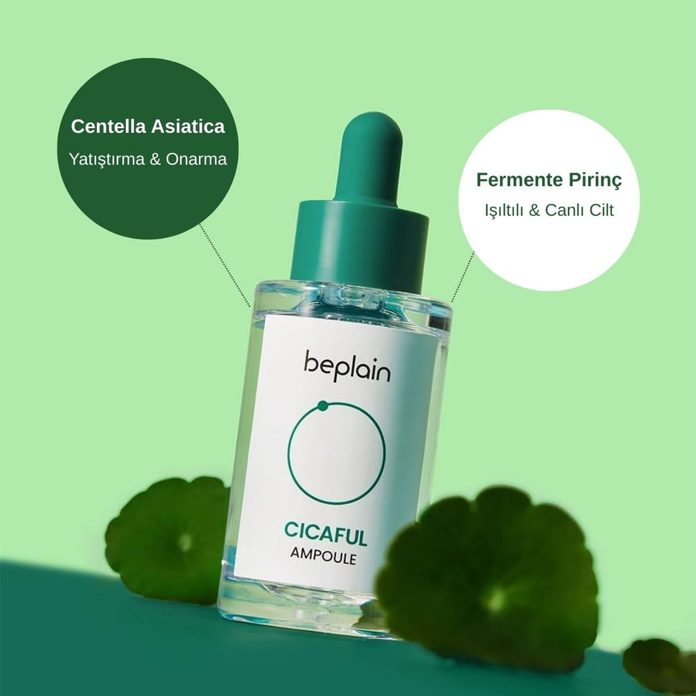 Beplain Cicaful Ampoule - Yatıştırıcı Bariyer Ampul 30ml