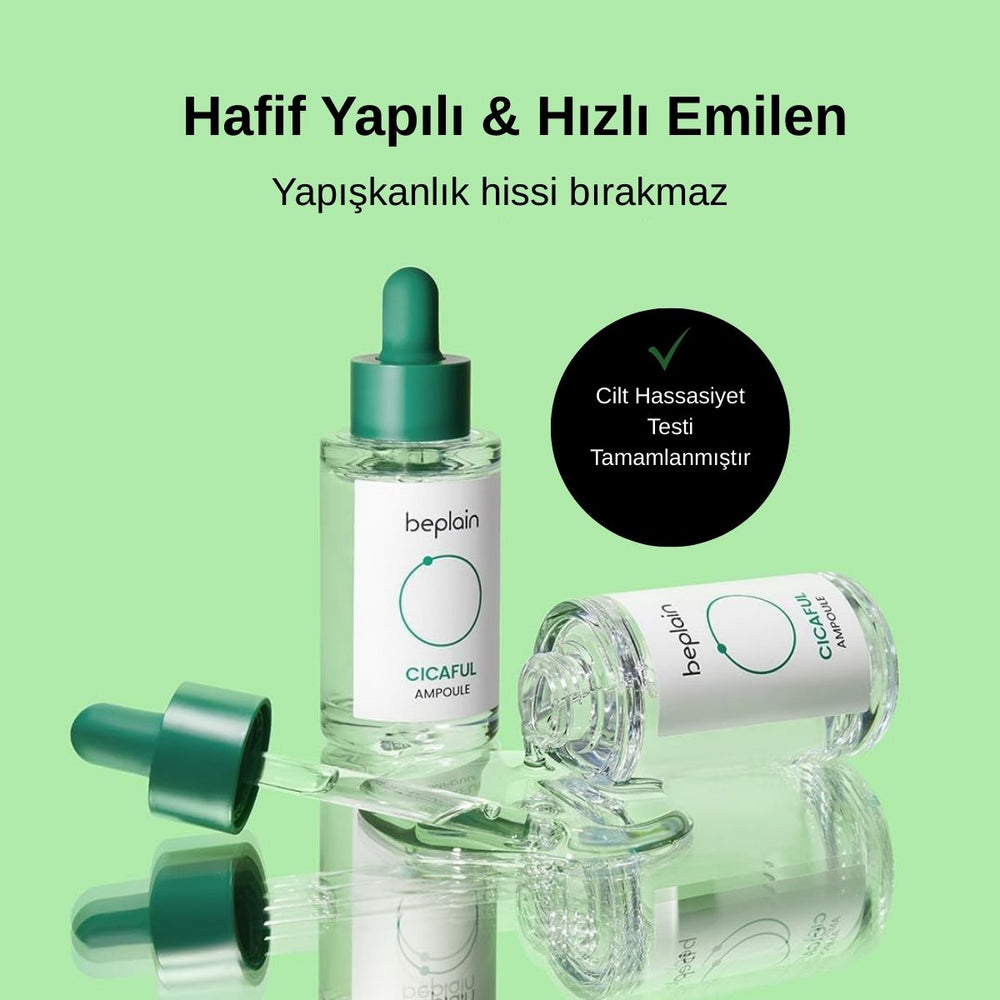 Beplain Cicaful Ampoule - Yatıştırıcı Bariyer Ampul 30ml