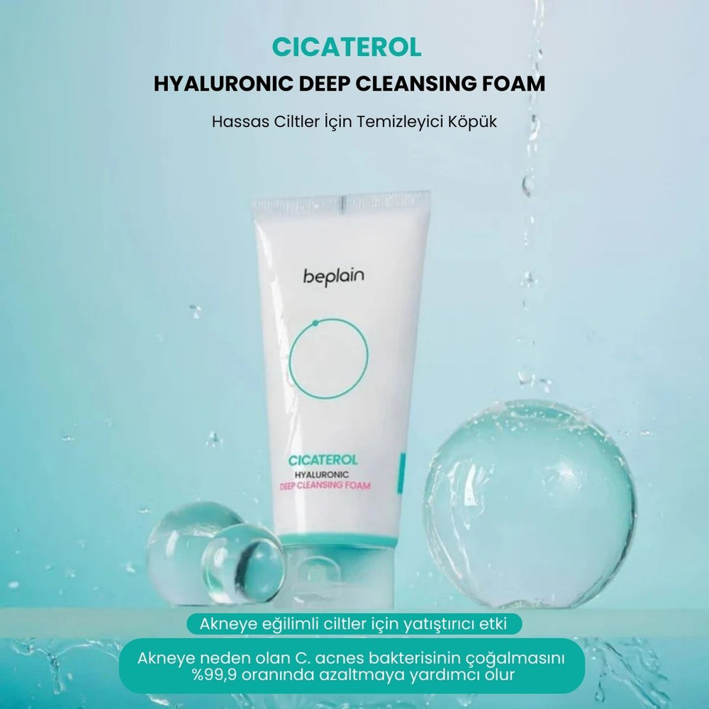 Beplain Cicaterol Hyaluronic Foam - Yatıştırıcı Köpük 120ml