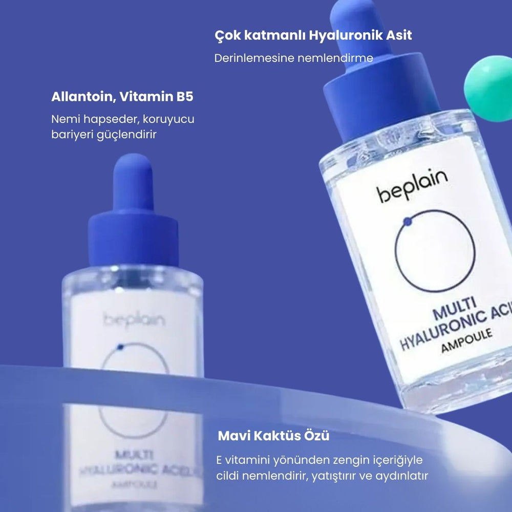 Beplain Multi Hyaluronic Ampoule - Nem Ampulü 30ml