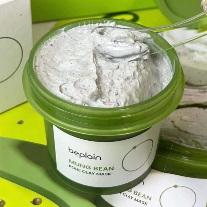 Beplain Mung Bean Gözenek ve Siyah Nokta Karşıtı Kil Maskesi - Beplain - Vionine