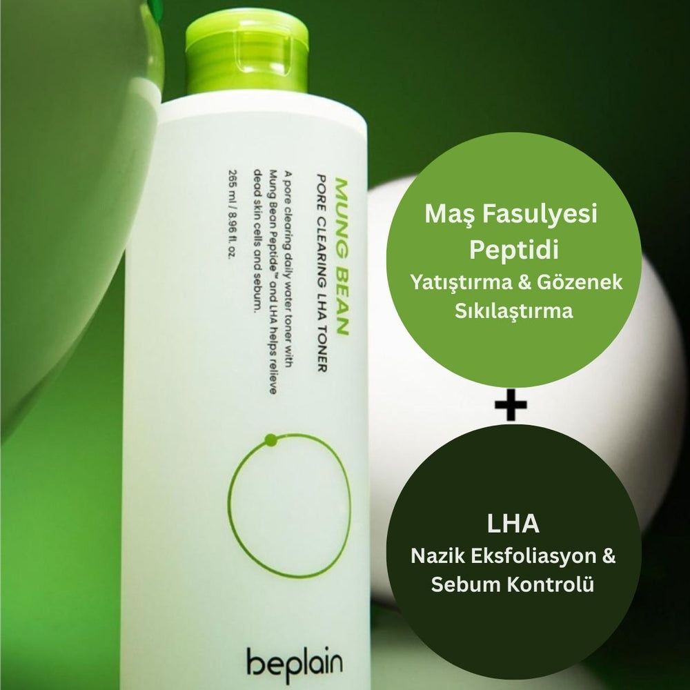 Beplain Mung Bean Pore LHA Toner - Arındırıcı Tonik 265ml