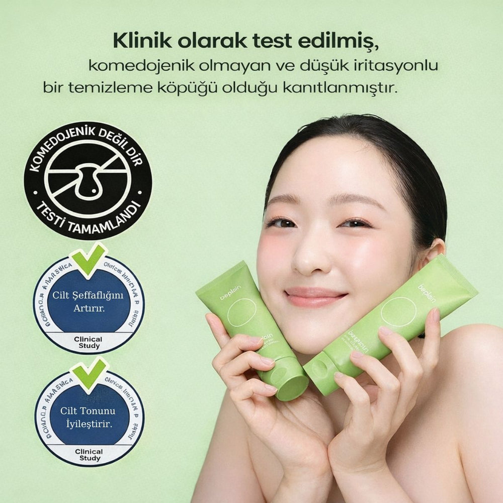 Beplain Mung Bean Cleansing Foam - pH Dengeleyen Köpük 160ml
