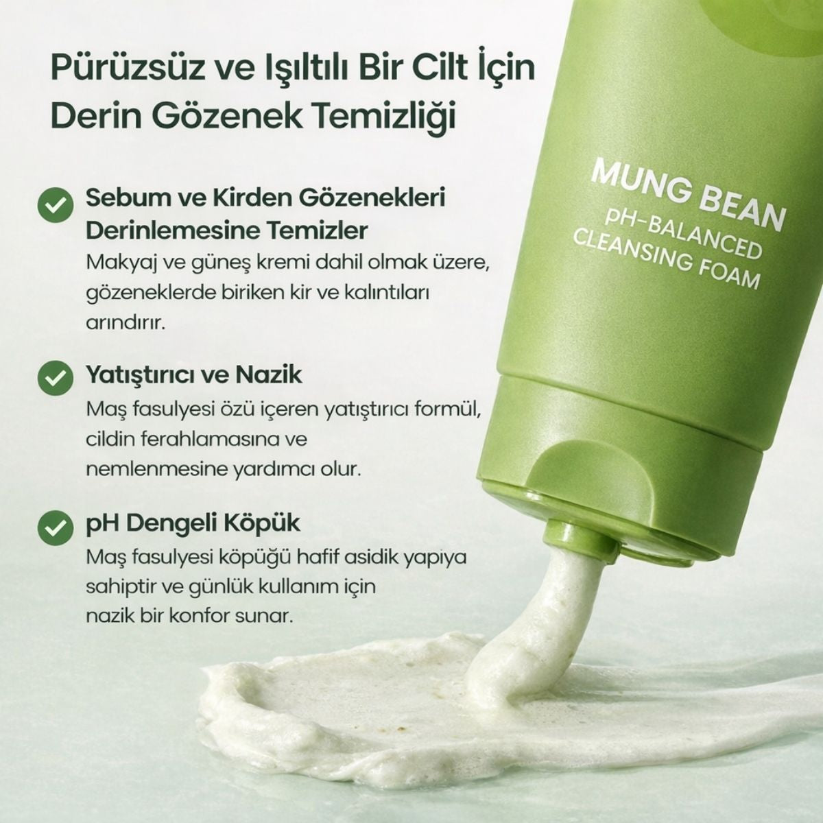 Maş fasulyesinin gücüyle nazik arınma