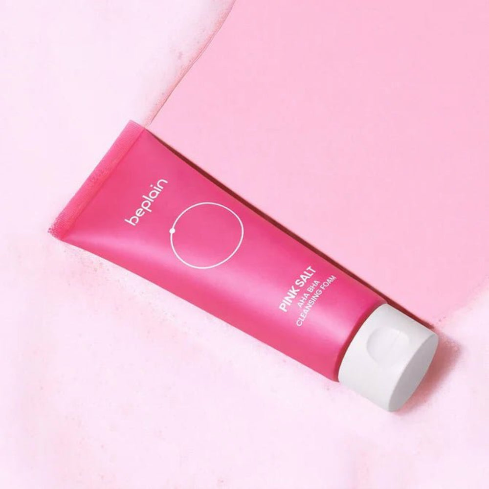 Beplain Pink Salt AHA BHA Yüz Temizleme Köpüğü 120ml - beplain - Vionine