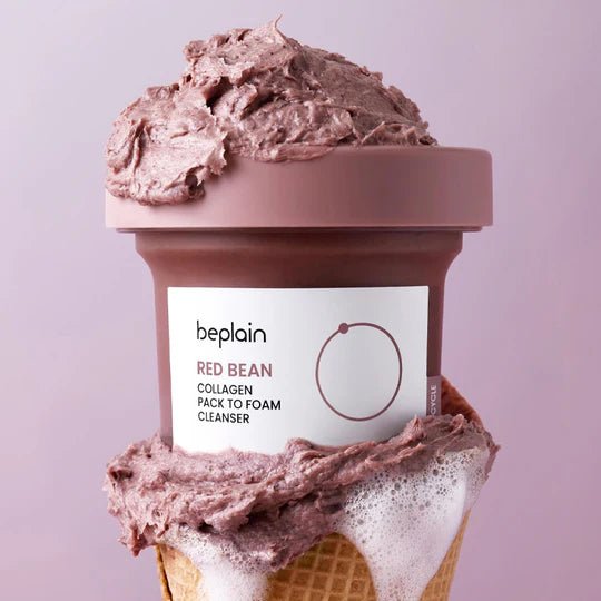 Beplain Red Bean Kolajen Maske Köpük Temizleyici - Beplain - Vionine