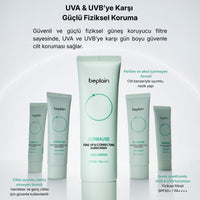 Beplain Sunmuse Mild Green Tone-Up Sunscreen SPF50+ PA++++ - Güneş Kremi 50ml