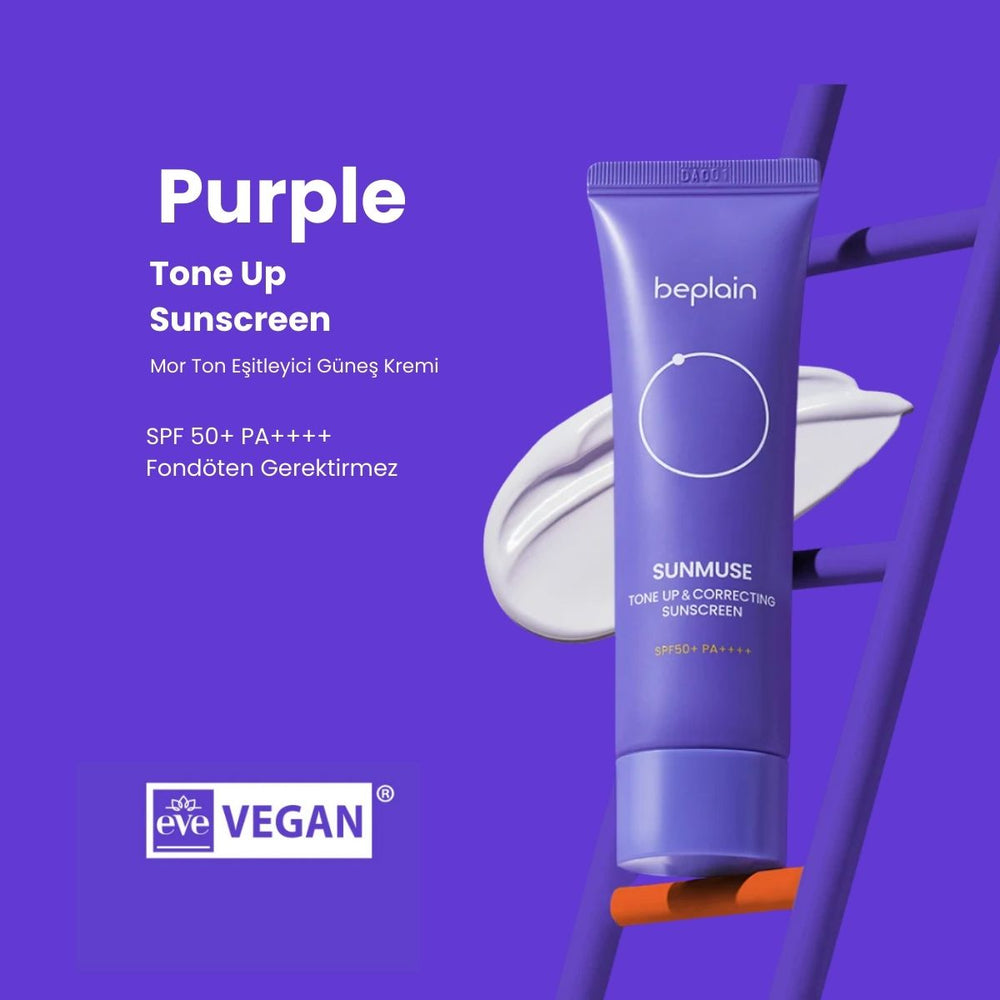 Beplain Sunmuse Tone-Up Correcting Sunscreen SPF50+ PA++++ - Güneş Kremi 50ml