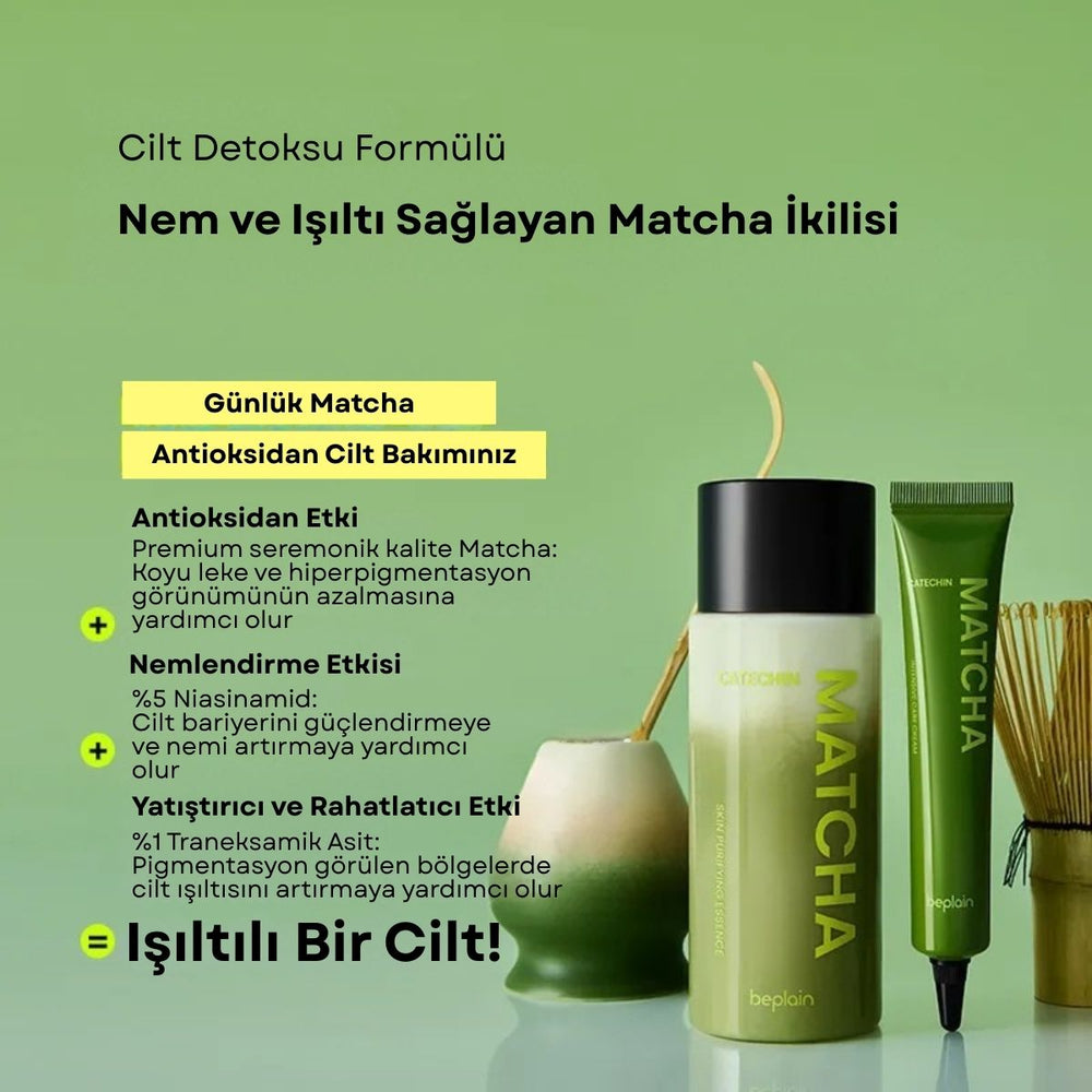 Beplain Matcha Catechin Duo Set - Leke Karşıtı Set