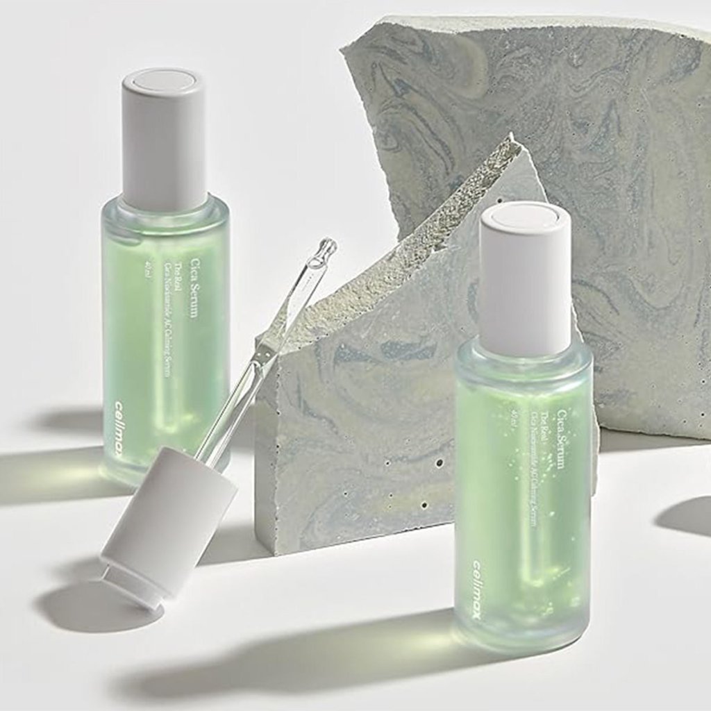 Cica+Niacinamide ile yatışan, aydınlık cilt