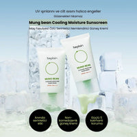 Beplain Mung Bean Cooling Moisture Sunscreen SPF50+ PA++++ - Güneş Kremi 50ml