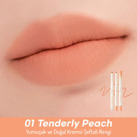 Doğal Dudak Rengi Veren Mat Dudak Kalemi - Lip Mate Pencil - Romand - Vionine