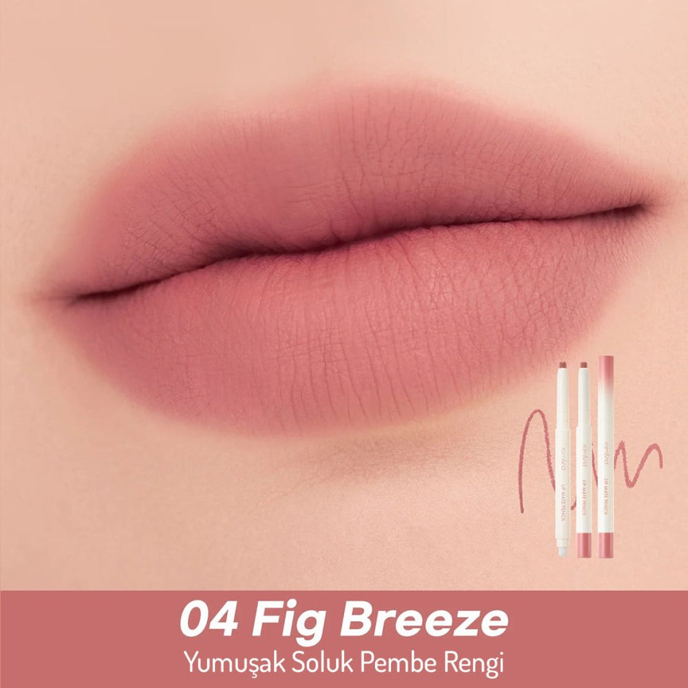 Doğal Dudak Rengi Veren Mat Dudak Kalemi - Lip Mate Pencil - Romand - Vionine
