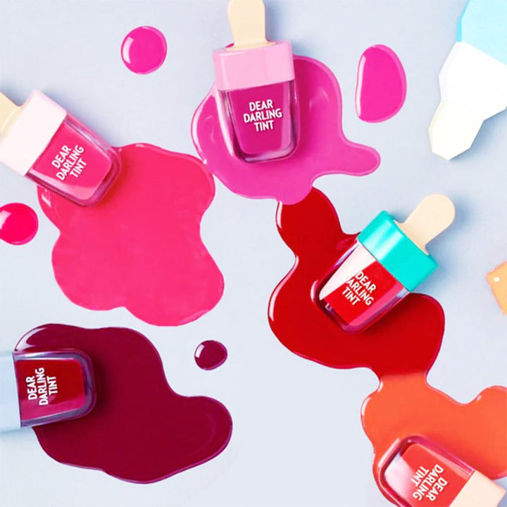 Etude Dear Darling Water Gel Tint - Ice Cream / Nemlendiricili Uzun Süre Kalıcı Jel Tint - Ice Cream Serisi - ETUDE - Vionine