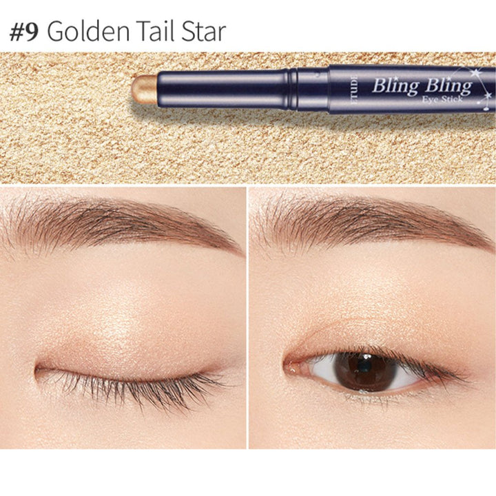 Etude House Bling Bling Eye Stick / Işıltılı, Kalıcı Kalem Göz Farı - Etude House - Vionine