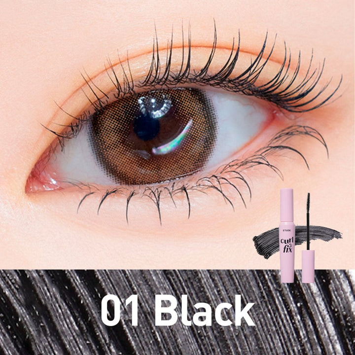 Etude House Curl Fix Mascara / 24 Saat Yoğun Hacim ve Kıvrım Sağlayan Vegan Maskara - Etude House - Vionine