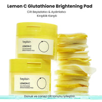 Beplain Lemon C Glutathione Brightening Pad - Aydınlatıcı 70 Adet