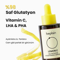 Beplain Lemon C Glutathione Brightening Ampoule - Aydınlatıcı 30ml