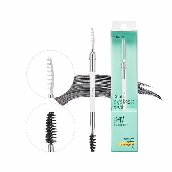 Fillimilli Dual Eyelash Brush 591 - Çift Yönlü Kaş - Kirpik Tarağı - Fillimilli - Vionine