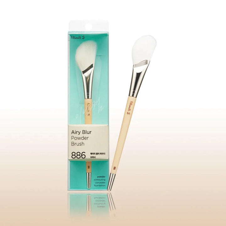 Fillimilli S Airy Blur Powder Brush 886 - Doğal Görüntü Sağlayan Allık - Aydınlatıcı Fırçası - Fillimilli - Vionine