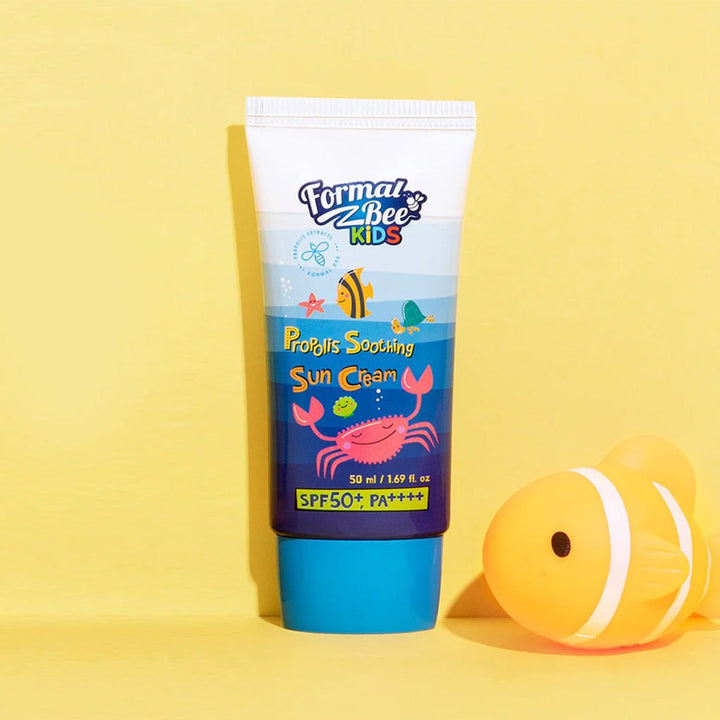 Formal Bee Kids Propolis Soothing Sun Cream SPF50+ PA++++ / Çocuklar İçin Propolis ve Cİca Kompleksi İçeren Güneş Koruyucu Krem 50 ml - FormalBeeKids - Vionine