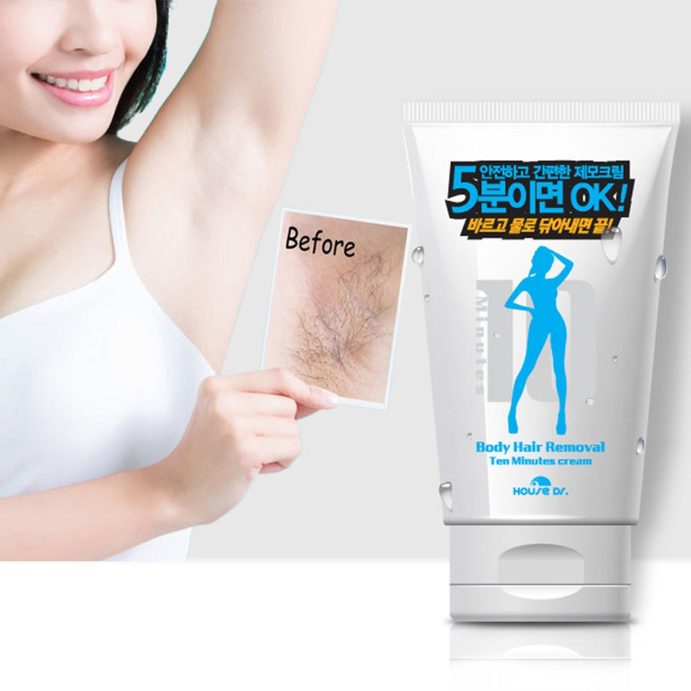 House Dr. Body Hair Removal Ten Minutes Cream - Hızlı Etkili Tüy Giderici Krem - House Dr. - Vionine