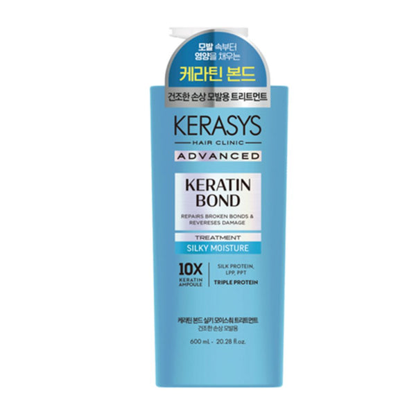 KERASYS Advanced Keratin Bond Silky Moisture Treatment / Keratinli Nem Bariyeri Bakım Kremi 600ml - KERASYS - Vionine