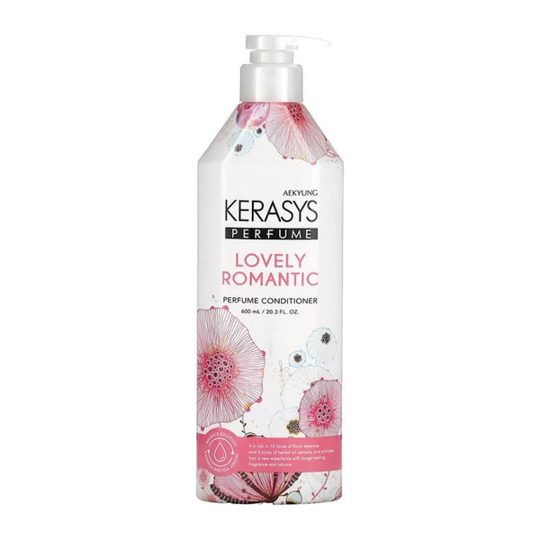 KERASYS Classic Perfume Conditioner Lovely and Romantic / Onarıcı & Romantik Çiçek Kokulu Saç Kremi 600ml - KERASYS - Vionine