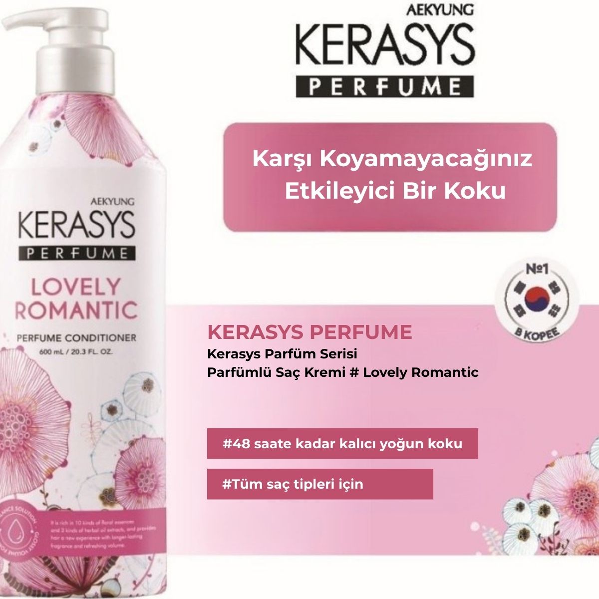 Kerasys Lovely İle Romantik Koku