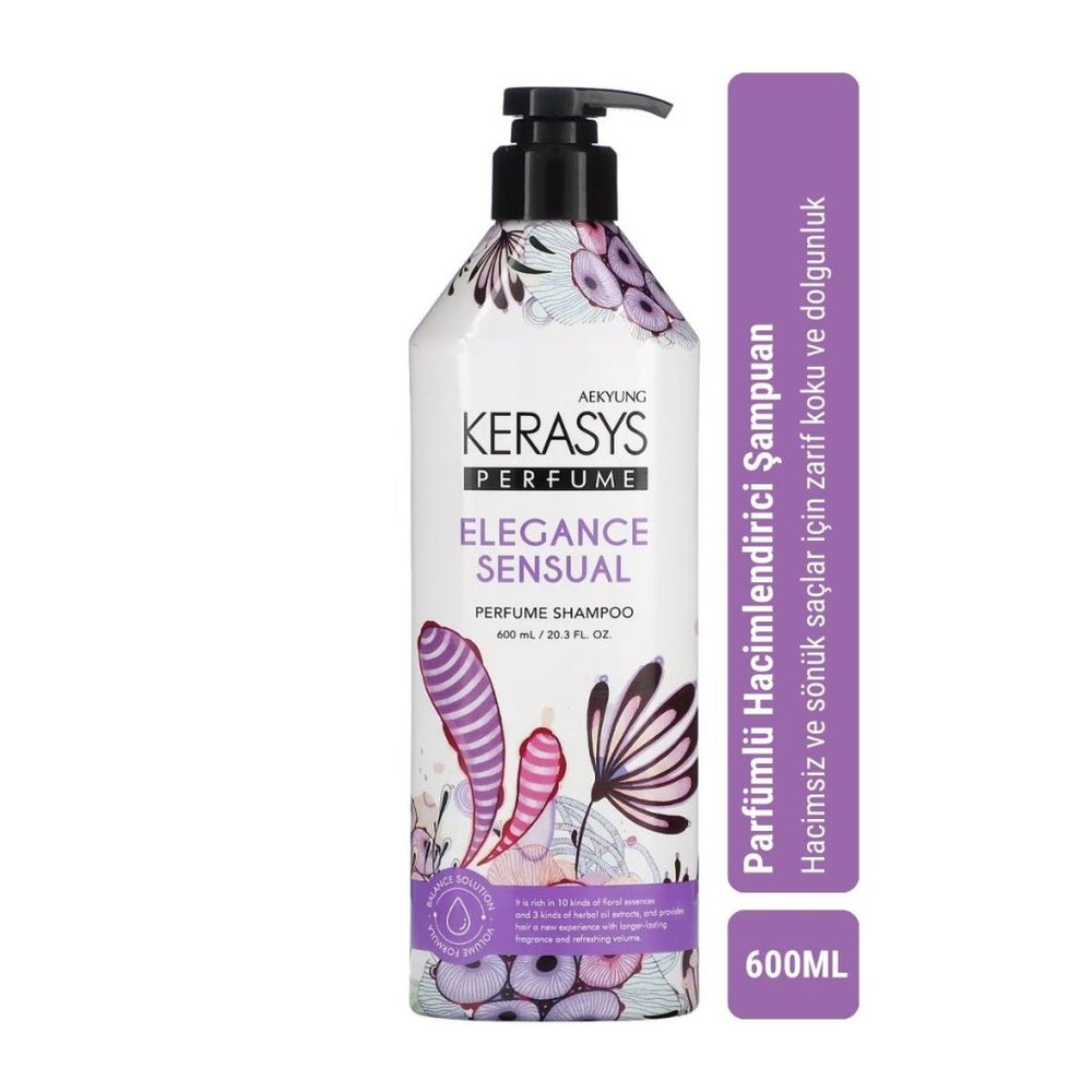 Kerasys Classic Perfume Shampoo – Elegance Hacim Şampuan 600ml - KERASYS - Vionine