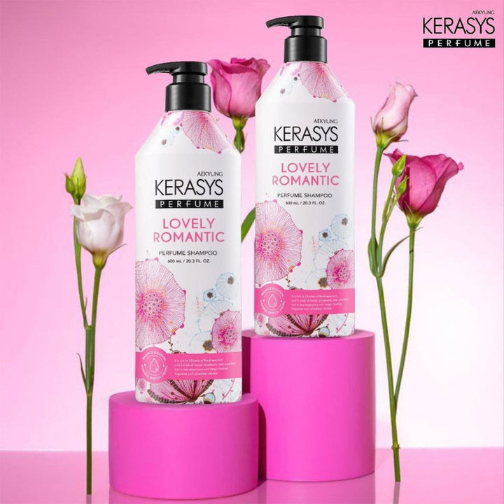 KERASYS Classic Perfume Shampoo Lovely and Romantic / Parfüm Etkili Şampuan 600ml - KERASYS - Vionine