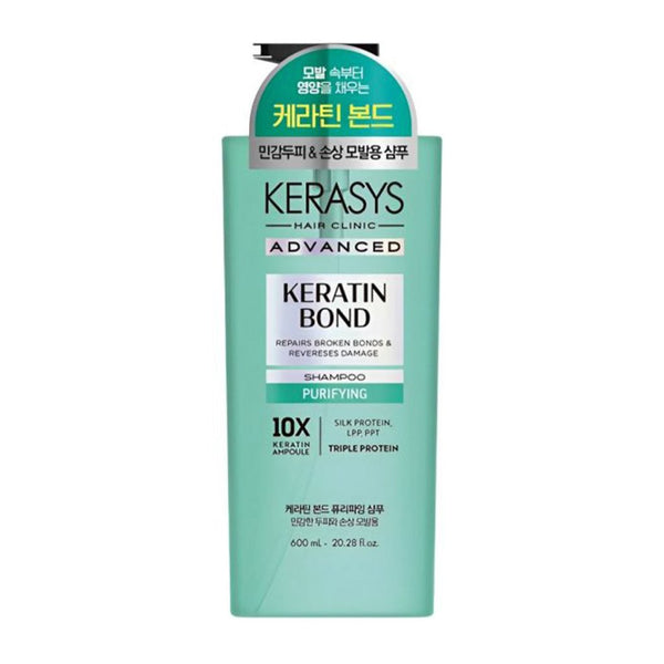 KERASYS Keratin Bond Purifying Shampoo / Saç Onarıcı ve Arındırıcı Şampuan 600ml - KERASYS - Vionine