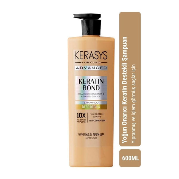 Kerasys Keratin Deep Repair Shampoo – Onarıcı Şampuan 600ml - KERASYS - Vionine