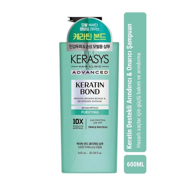 Kerasys Keratin Purifying Shampoo – Arındırıcı Şampuan 600ml - KERASYS - Vionine