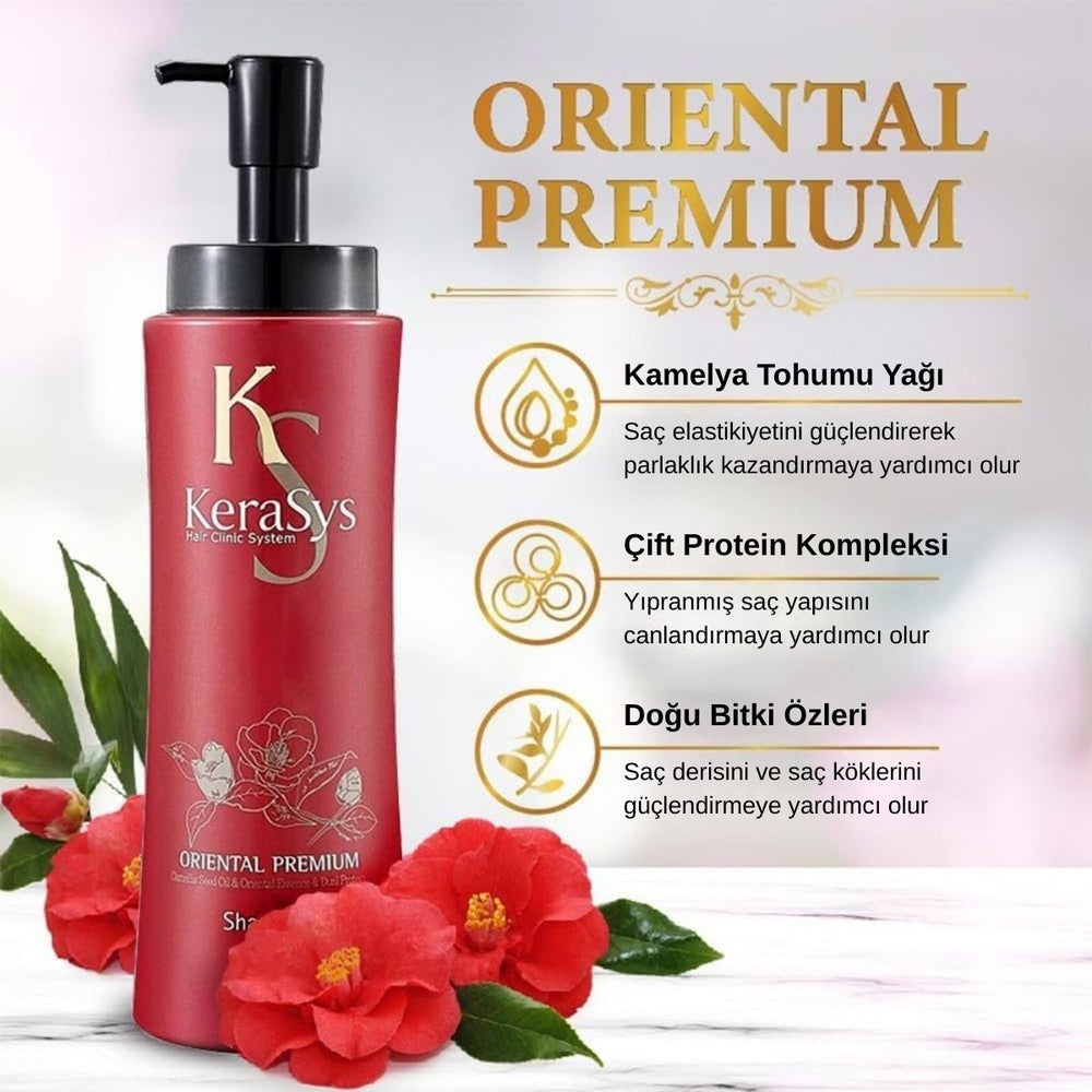 Kerasys Oriental Premium Shampoo - Güçlendirici Şampuan 600ml