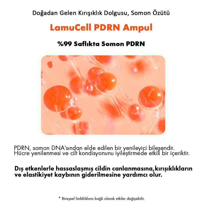 LamuCell PDRN Ampoule / Kırışıklık Karşıtı Bakım PDRN Serumu 50ml - LamuCell - Vionine