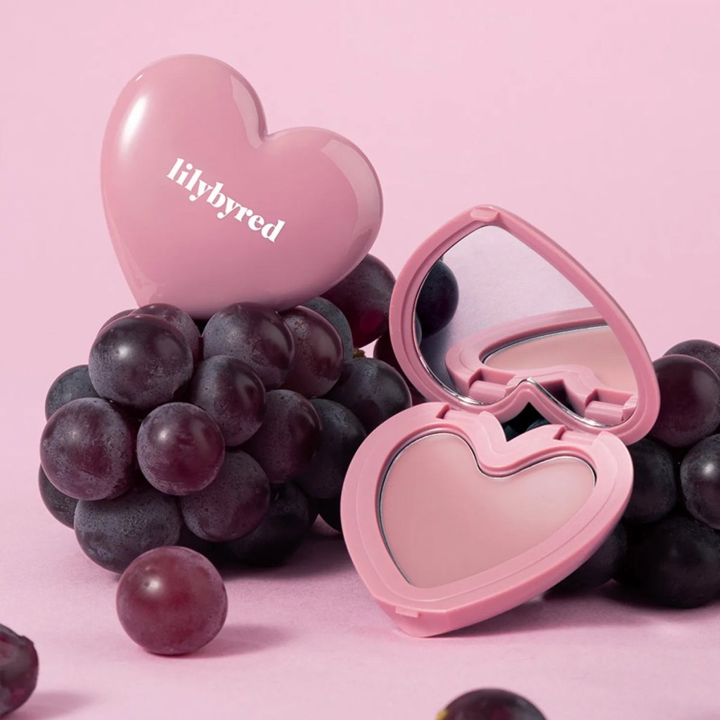 アイオライト　ハート　パーム　スターバースト Lilybyred Luv Beam Cheek Balm - Krem Allık – Vionine