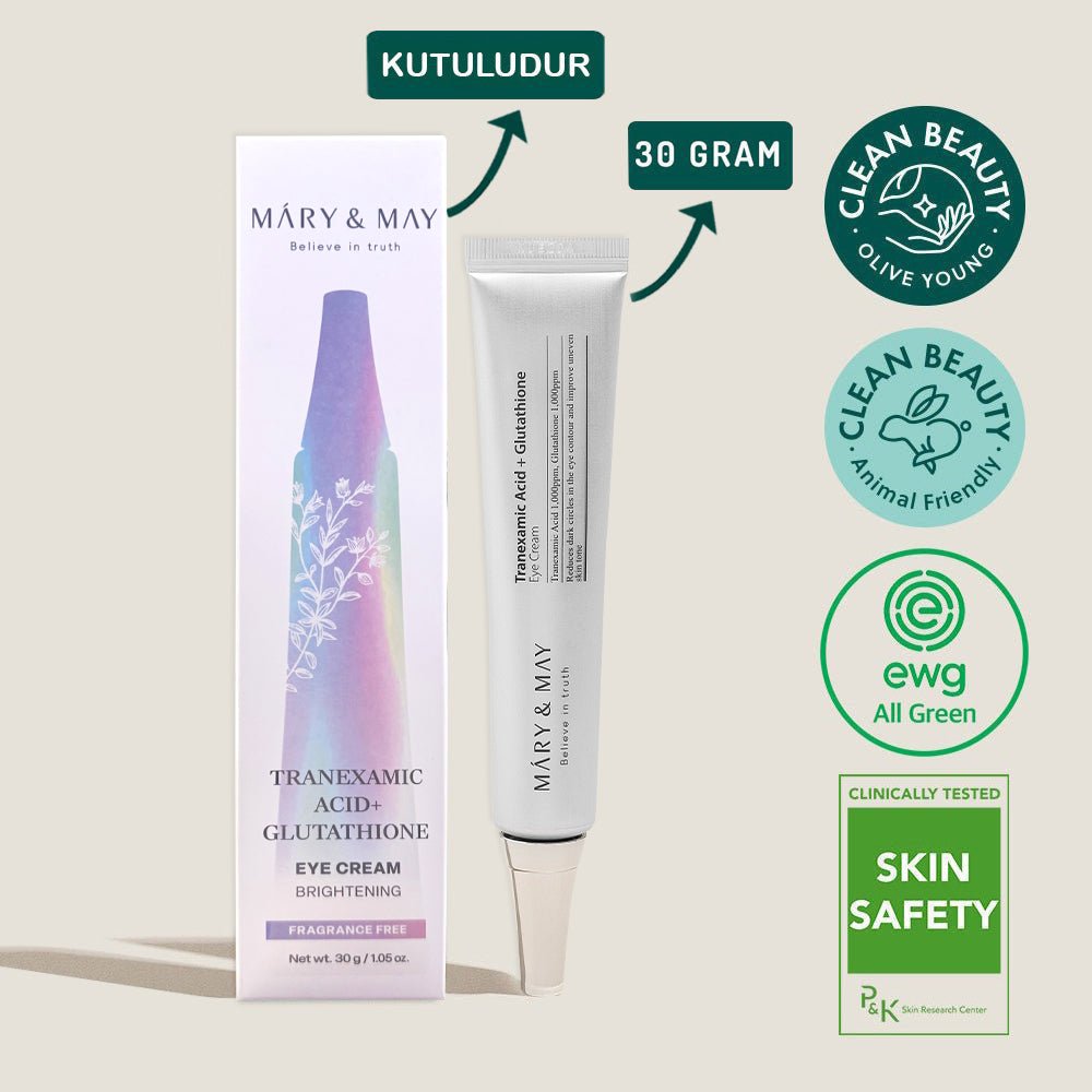 Mary May Tranexamic Acid+Glutathion Göz Çevresi Kremi 30 Gr - Mary & May - Vionine