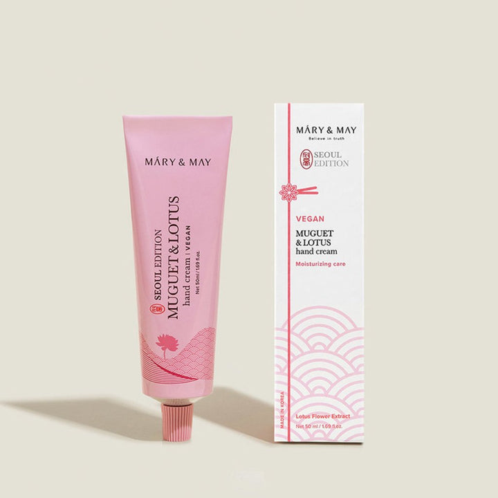 Mary&May Seoul Edition Muguet & Lotus Hand Cream / Mary & May Muguet & Lotus El Kremi 50ml - Mary & May - Vionine