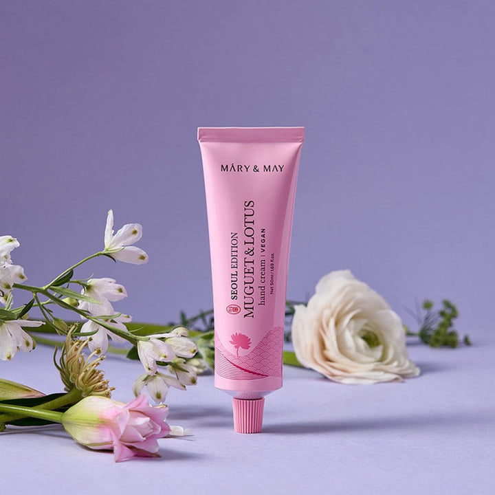 Mary&May Seoul Edition Muguet & Lotus Hand Cream / Mary & May Muguet & Lotus El Kremi 50ml - Mary & May - Vionine