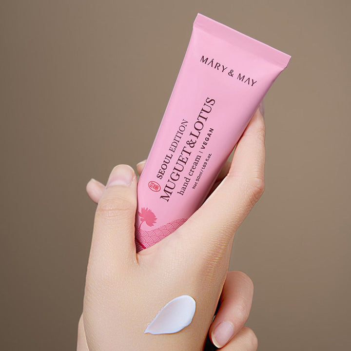 Mary&May Seoul Edition Muguet & Lotus Hand Cream / Mary & May Muguet & Lotus El Kremi 50ml - Mary & May - Vionine