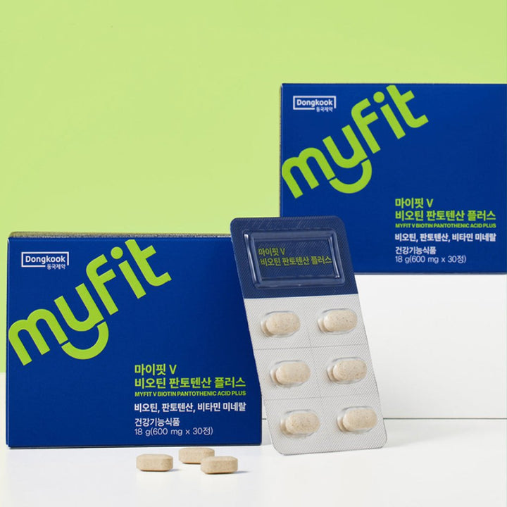 My Fit V Biotin Pantotenik Asit PLUS – 600 mg x 30 Kapsül - MYFIT - Vionine