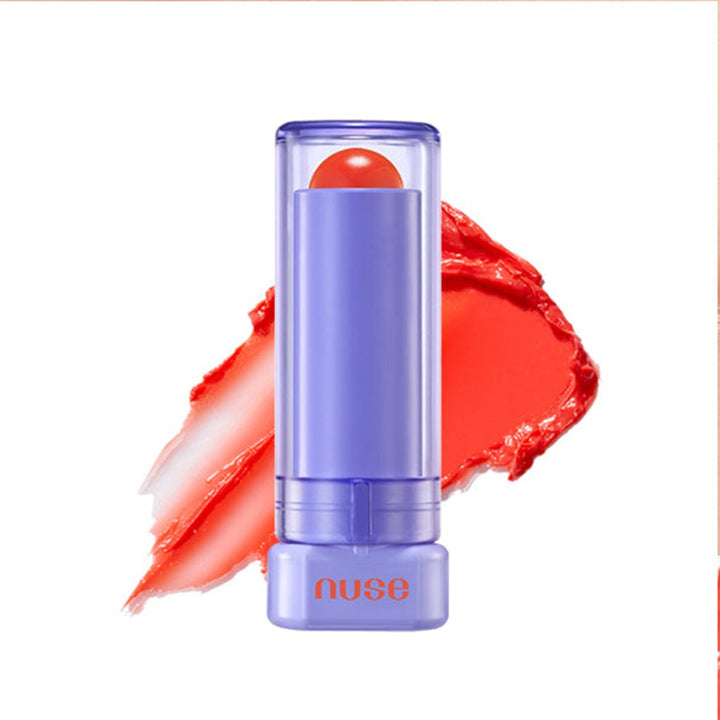 Nuse Color Care Lipbalm - 04 Calming Coral/Yoğun Nemlendirme Etkili Uzun Süre Kalıcı Parlak Ruj - NUSE - Vionine