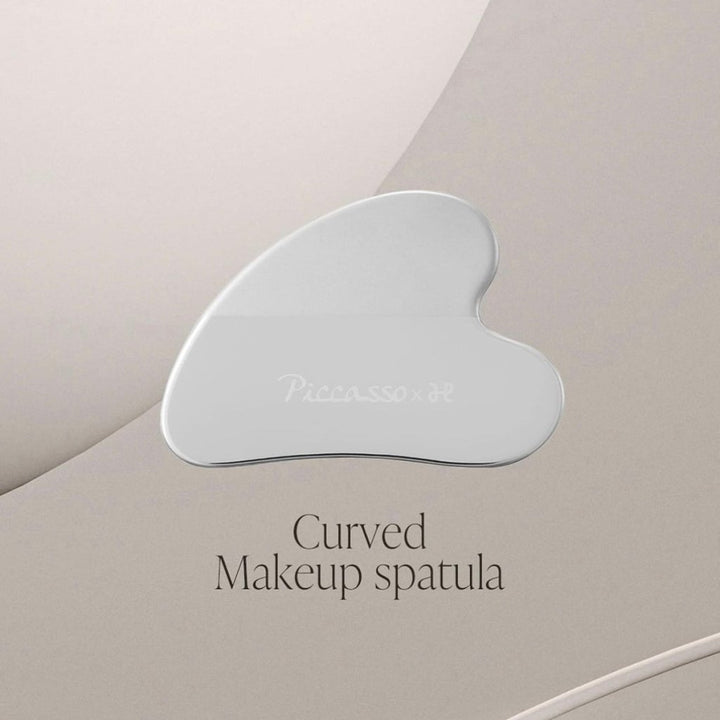 Piccasso Curved Makeup Spatula - Piccasso - Vionine