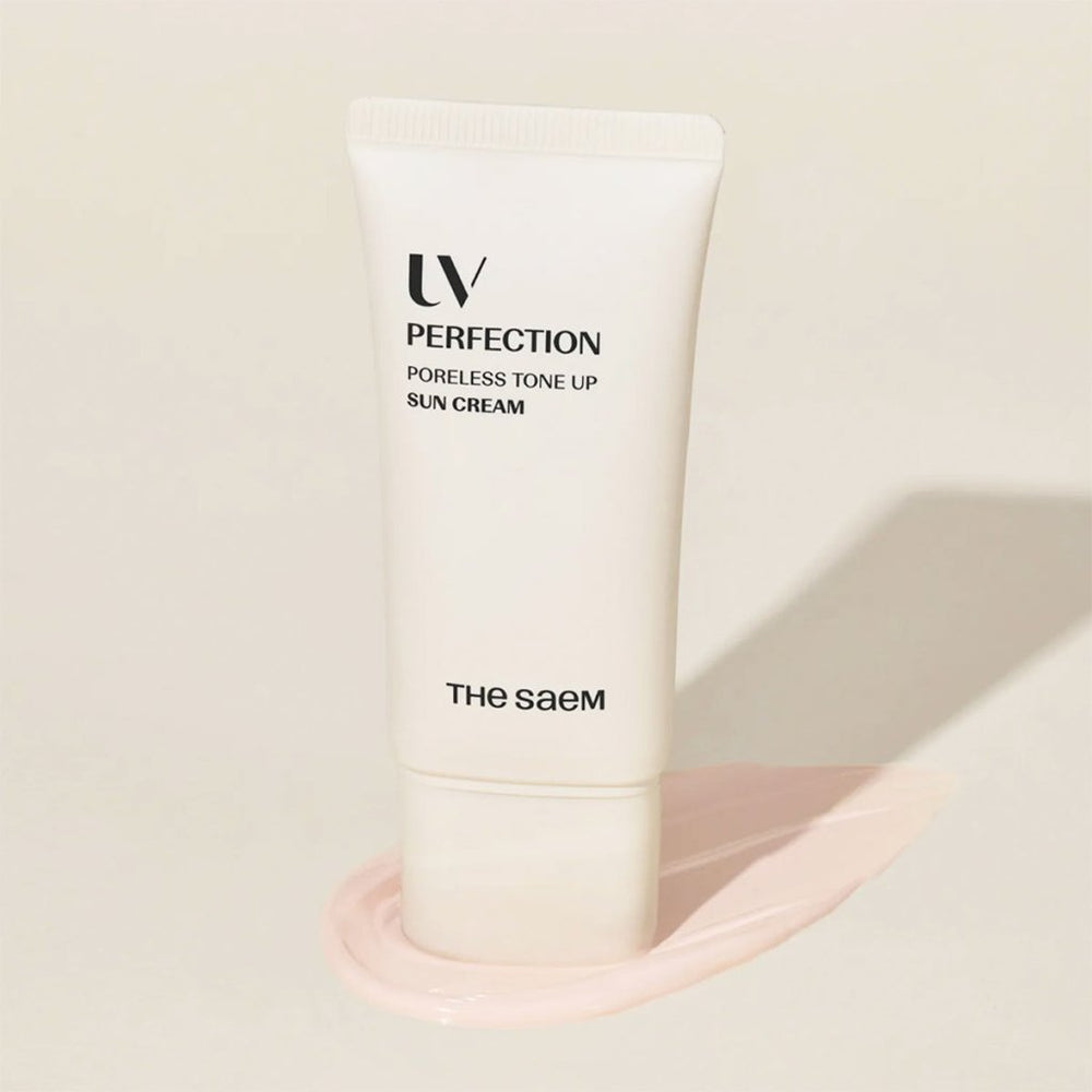 Poreless Tone Up Vegan Ton Eşitleme Güneş Kremi SPF50+ PA++++ (2 Adet ) - The Saem - Vionine