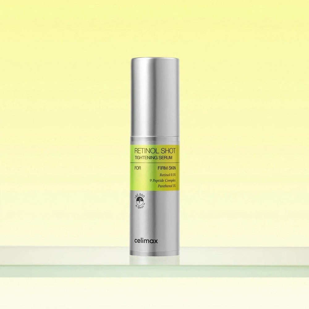 Celimax Retinol Tightening Serum ambalaj arka INCI listesi Kore serum