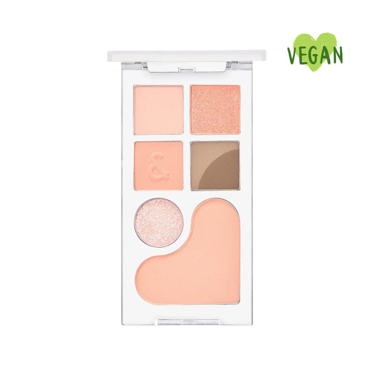 rom&nd BARE LAYER PALETTE /Göz Farı ve Allık 6’lı Far Paleti - Romand - Vionine